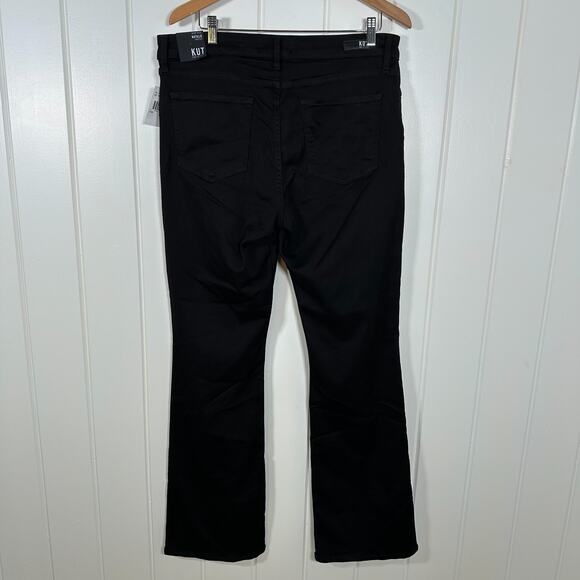 KUT from The Kloth Jeans Women 16 Black Natalie High Rise Bootcut Stretch NWT! - Picture 3 of 13